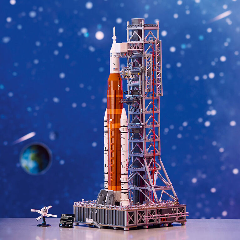 LEGO Icons NASA Artemis Space Launch System, Buildable Space Gift for Adults, DIY Project for Adults, 10341