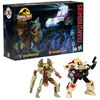Transformers Collaborative Jurassic Park x Transformers Toys Dilophocon and Autobot JP12 Action Figures
