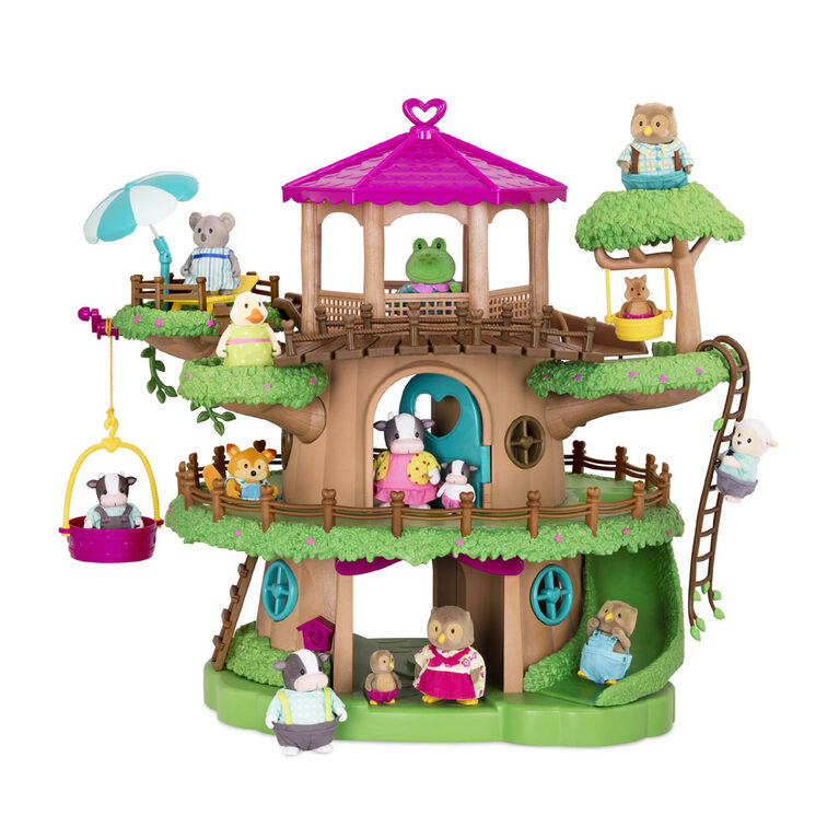 Family Treehouse, Li'l Woodzeez, Cabane avec accessoires