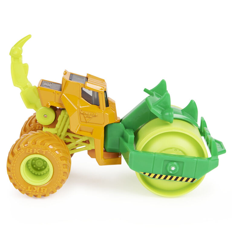 Monster Jam, Official Rolland Dirt Squad Roller Monster Truck with Moving Parts, 1:64 Scale Die-Cast Vehicle