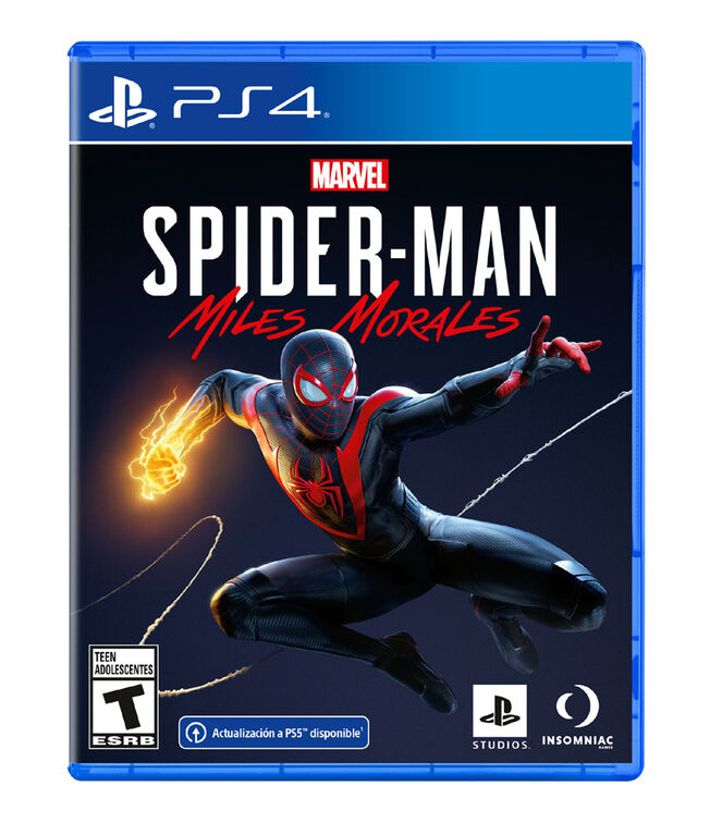 PlayStation 4 Marvels Spiderman Miles Morales