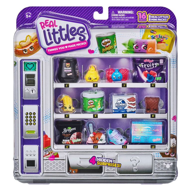 Shopkins Real Littles Vending Machine Collector 8 Pack Toys R Us Canada The real littles mini packs are so. shopkins real littles vending machine collector 8 pack