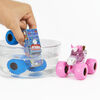 Monster Jam, Official Sparkle Smash Vs. Ice Cream Man Color-Changing Die-Cast Monster Trucks, 1:64 Scale