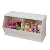 KidKraft - Double Storage Unit - White