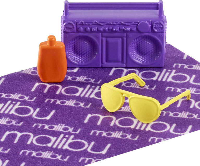 Barbie Loves the Ocean Beach Volleyball-Themed Playset, Made from Recycled Plastics