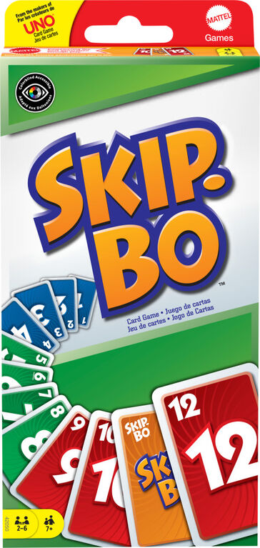 Skip-Bo Card Game - styles may vary