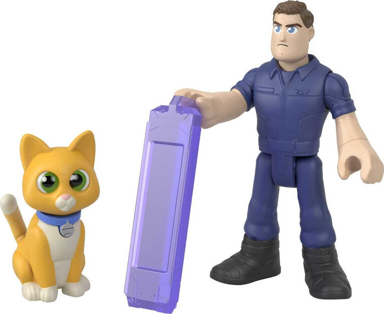 Imaginext Buzz Lightyear and Sox featuring Disney and Pixar Lightyear