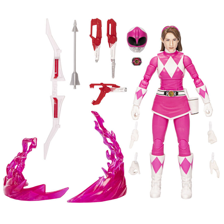 Power Rangers Lightning Collection Remastered Mighty Morphin Pink Ranger 6 Inch Action Figure