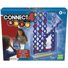 Jeu Connect 4 Spin avec grille tournante