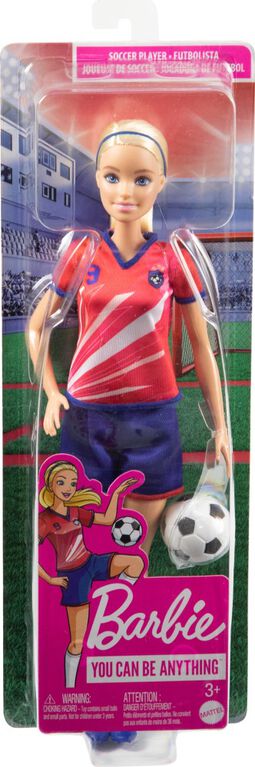 Ken Soccer Doll, Cropped Hair, #10 Uniform, Soccer Ball, Cleats,  Socks
