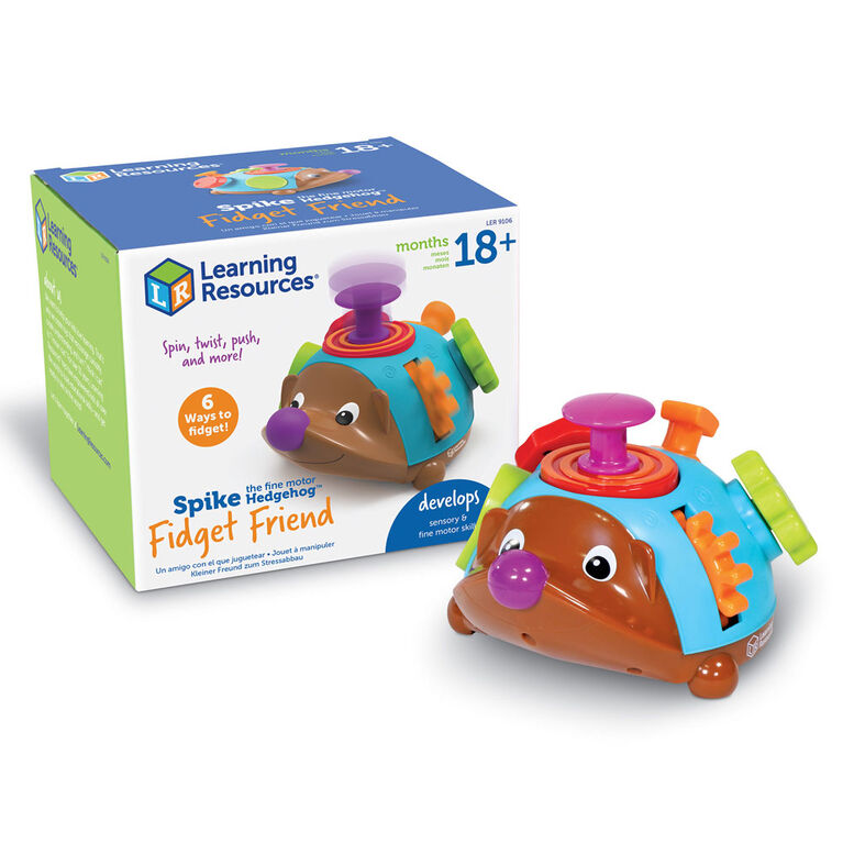 Spike the Fine Motor Hedgehog Fidget Friend - Édition anglaise