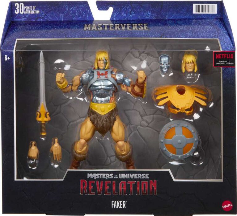 Masters of the Universe Masterverse Revelation Faker Deluxe Action Figure - R Exclusive
