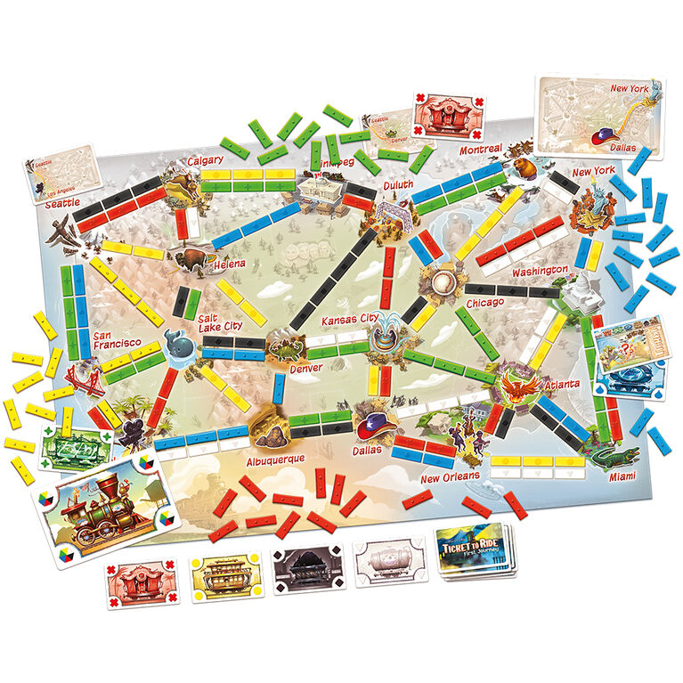 Days Of Wonders - Ticket To Ride - First Journey - English Edition