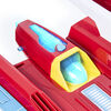 PAW Patrol, Super PAWs, 2-in-1 Transforming Mighty Pups Jet Command Center with Lights and Sounds