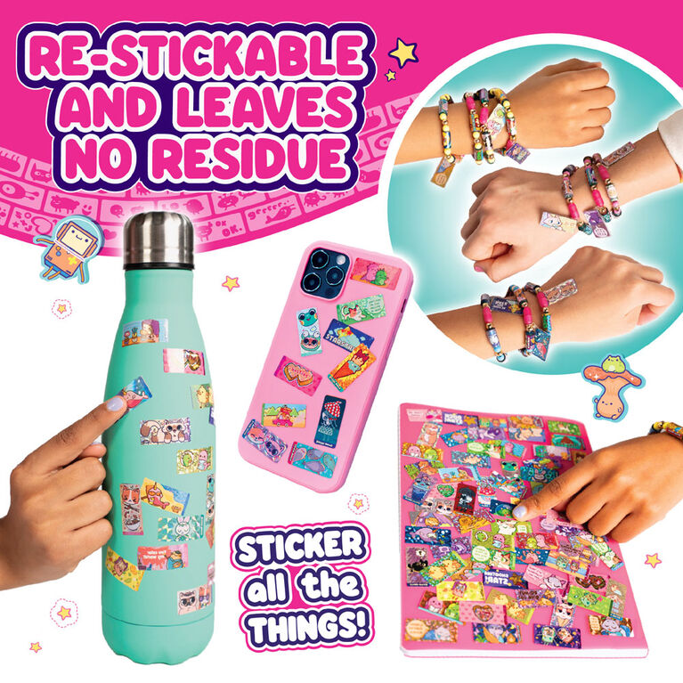 Sticki Rolls - Wearable Shareable Sticker Jewelry - Sticki Station Kit