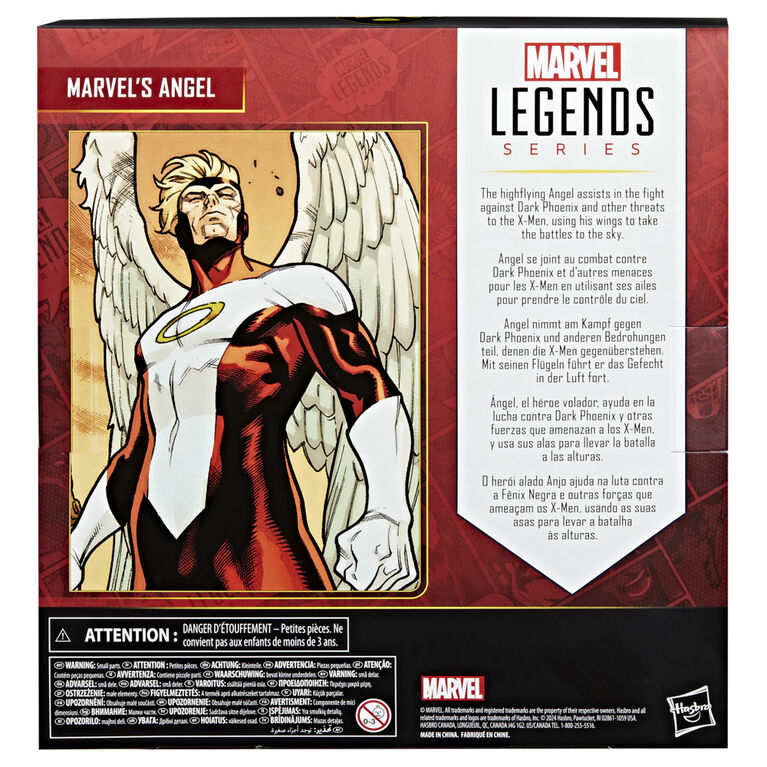 Marvel Legends Series Marvel's Angel, X-Men Comics Action Figure