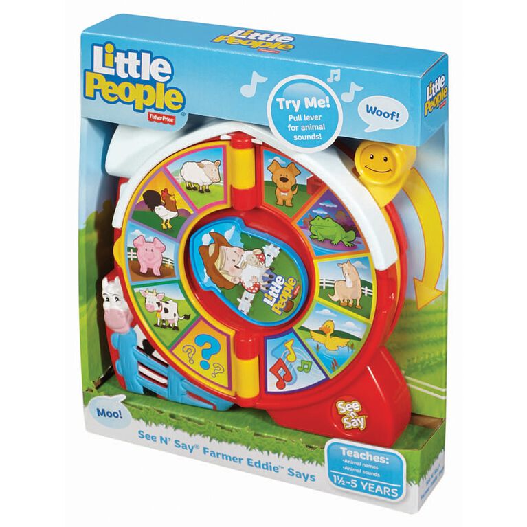 Fisher-Price Little People - Le Monde des animaux See N' Say - Édition anglaise