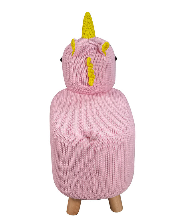 Kvell Unicorn Stool/Pink