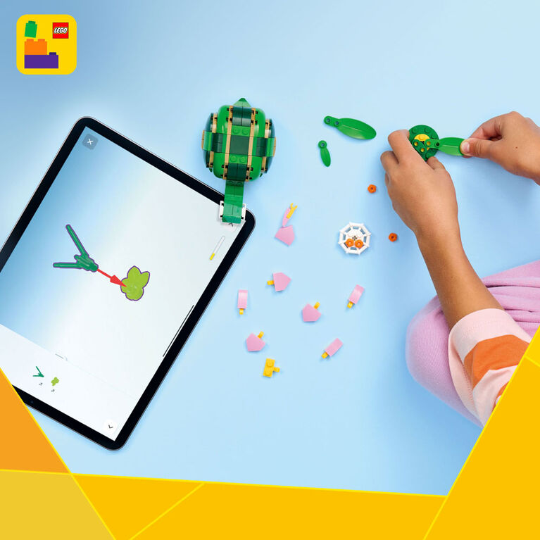 LEGO Creator 3 in 1 Turtle with a Water Lily Flower Building Toy for Girls & Boys, Ages 7+ - 31377