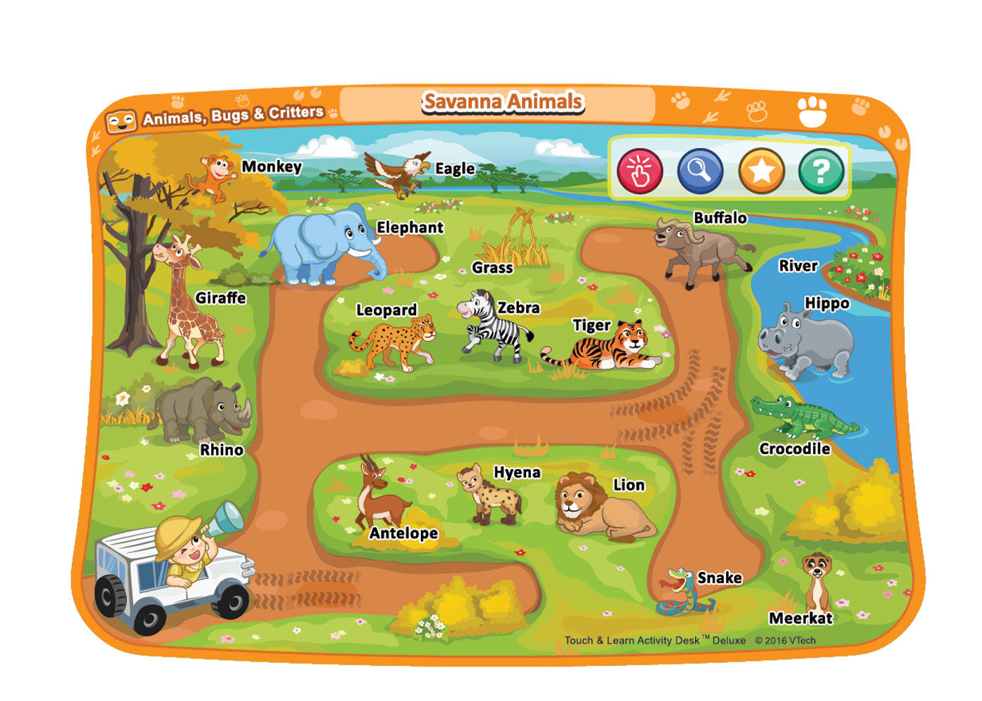 Touch and learn activity shop desk expansion pack