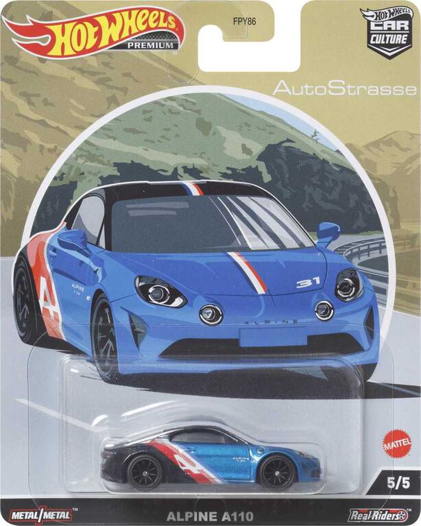 Hot Wheels - Car Culture - V&eacute;hicules Circuit Legends - Alpine A110