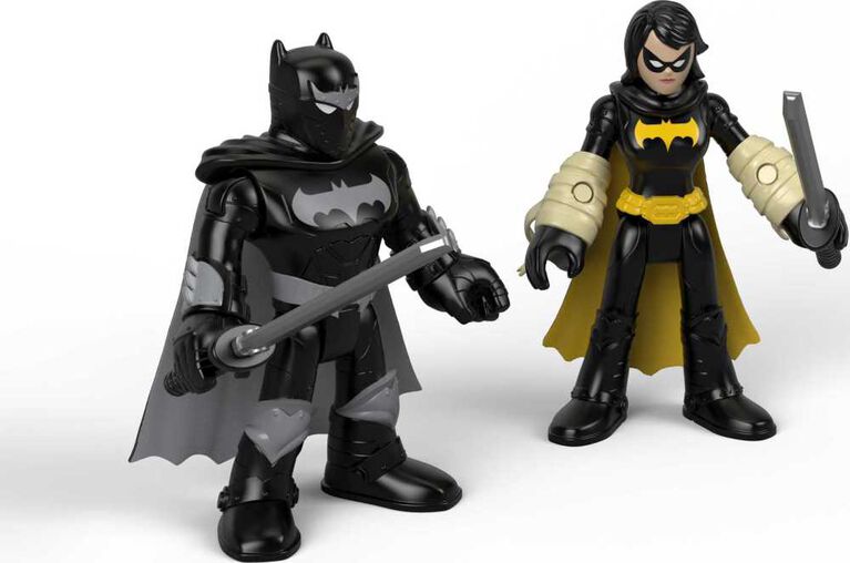 Imaginext - DC Super Friends - Black Bat et Batman Ninja - Édition anglaise