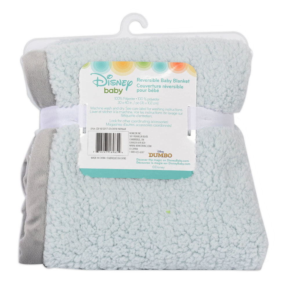 Disney Baby Reversible Baby Blanket Dumbo