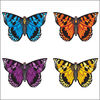 Cerf-volant papillon - assortiment C