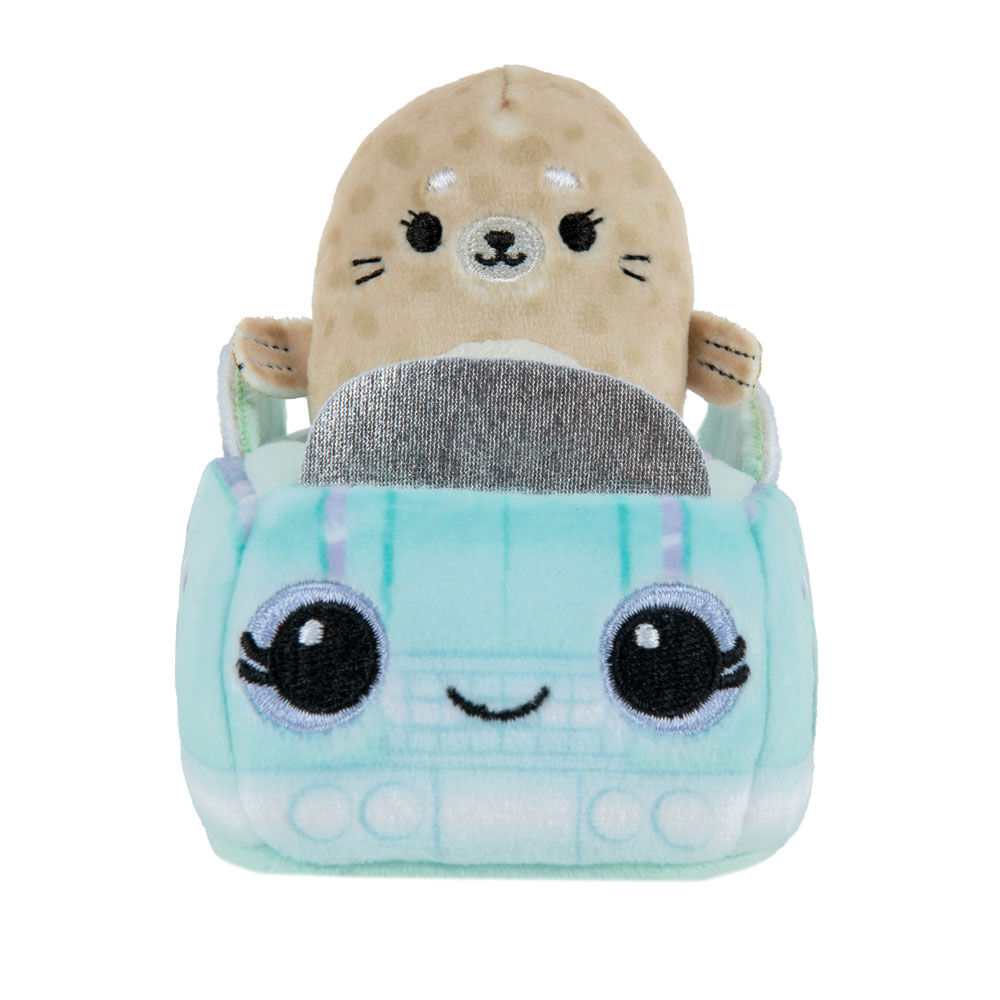 Squishville Plush Vehicle - Lilou in Retro Roadster