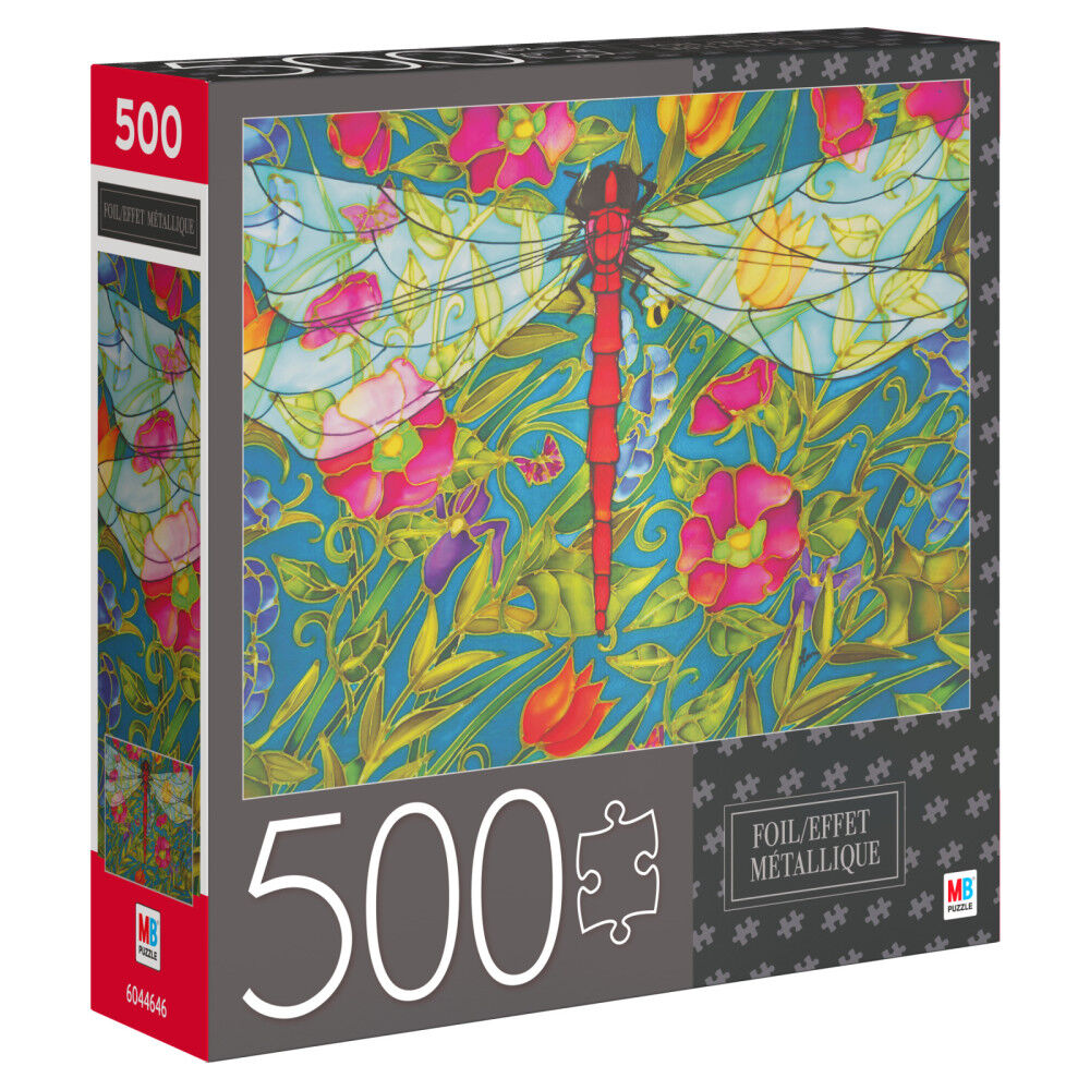 500-Piece Jigsaw Puzzle with Foil Accents