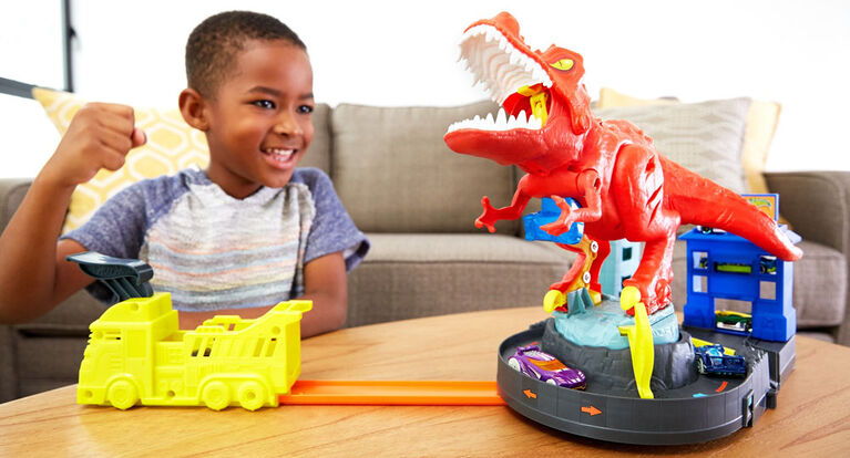 Hot Wheels T.Rex Rampage Track Set