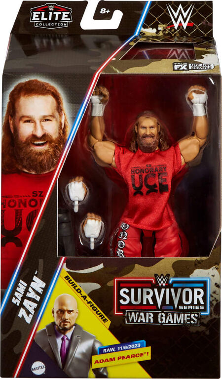 WWE Elite Collection Survivor Series Sami Zayn Action Figure