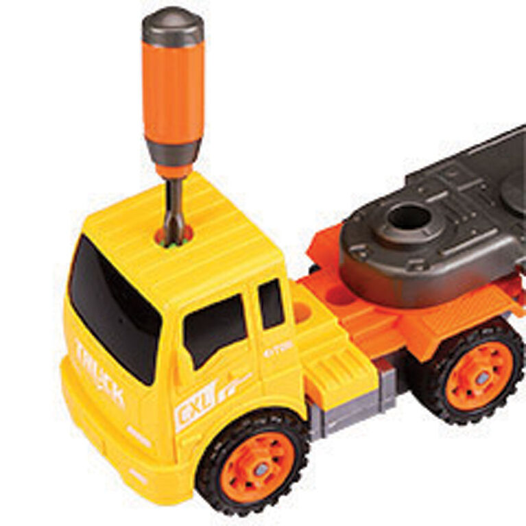 Take Apart Dump Truck and Trailer Set