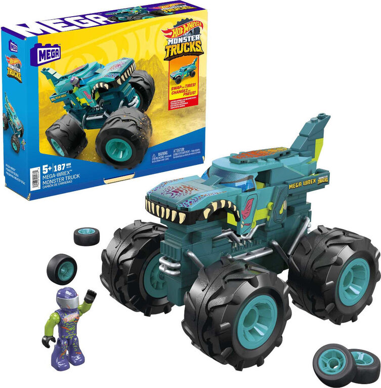 Mega Construx - Hot Wheels - Monster Truck Mega Wrex