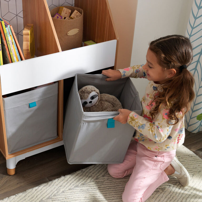 Mid-Century Kid Bin Storage Unit