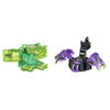 Bakugan, Geogan Brawler Pack de 5, Geogan Arachnia et Amphrog exclusifs et 3 figurines articulées à collectionner Bakugan