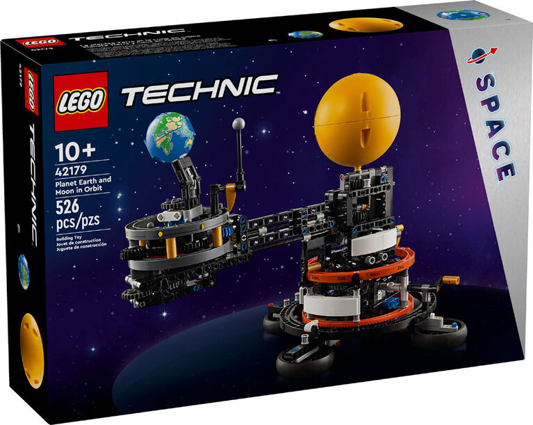 LEGO Technic Planet Earth and Moon in Orbit Space Toys Set 42179