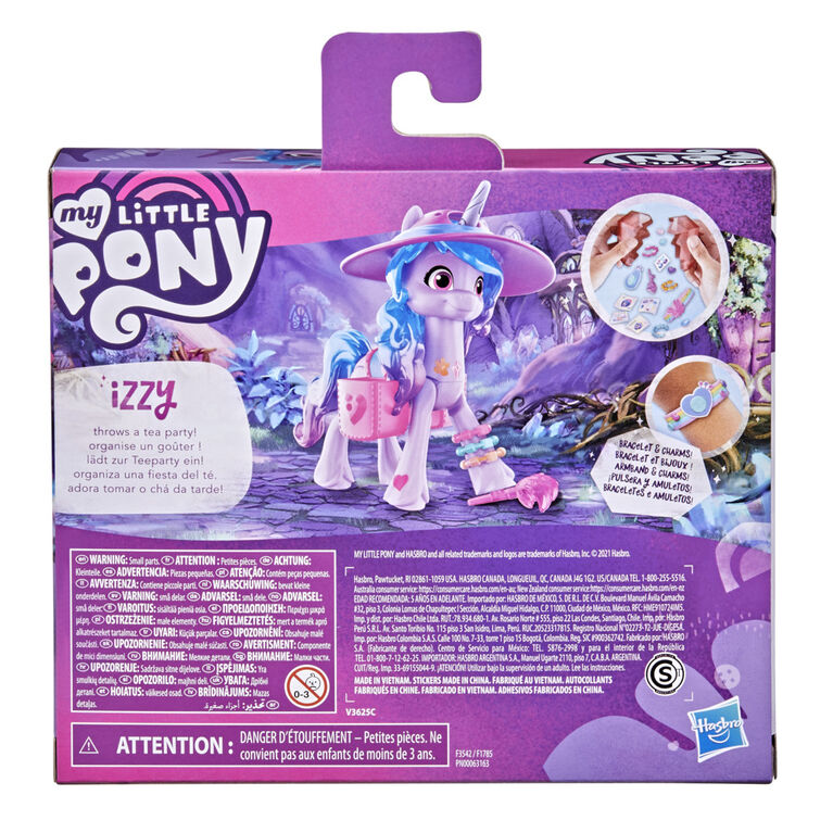 My Little Pony: A New Generation Movie Crystal Adventure Izzy Moonbow -  Purple Pony