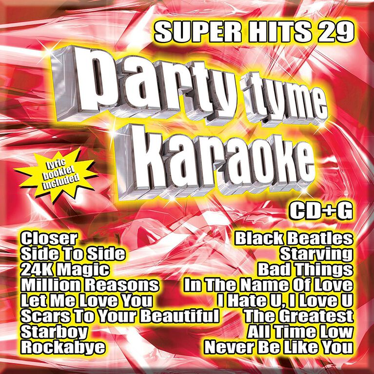 CD - Party Tyme Karaoke: Super Hits 26