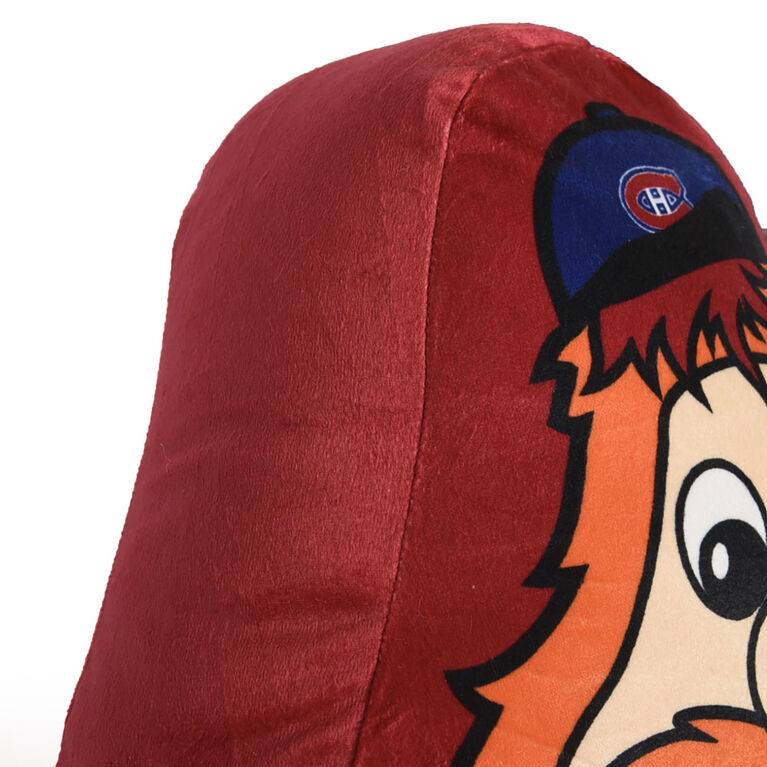 NHL Montreal Canadiens Mascot Pillow, 20" x 22"