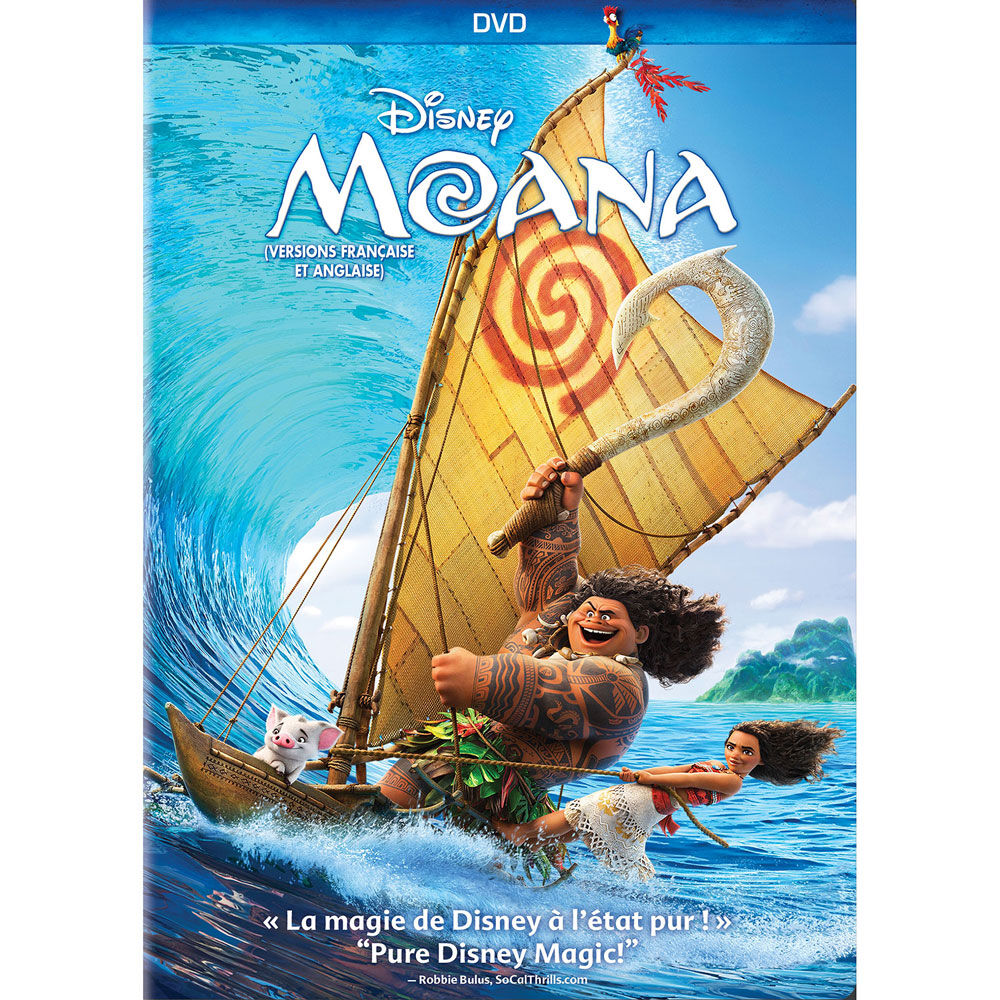 DVD - Moana - Bilingual Edition