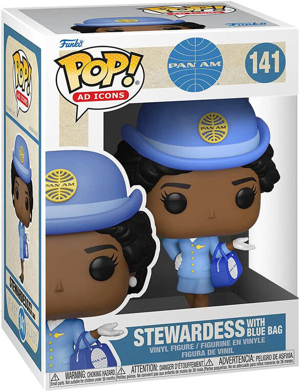 Funko POP! Ad Icons: Pan Am- Stewardess with blue bag