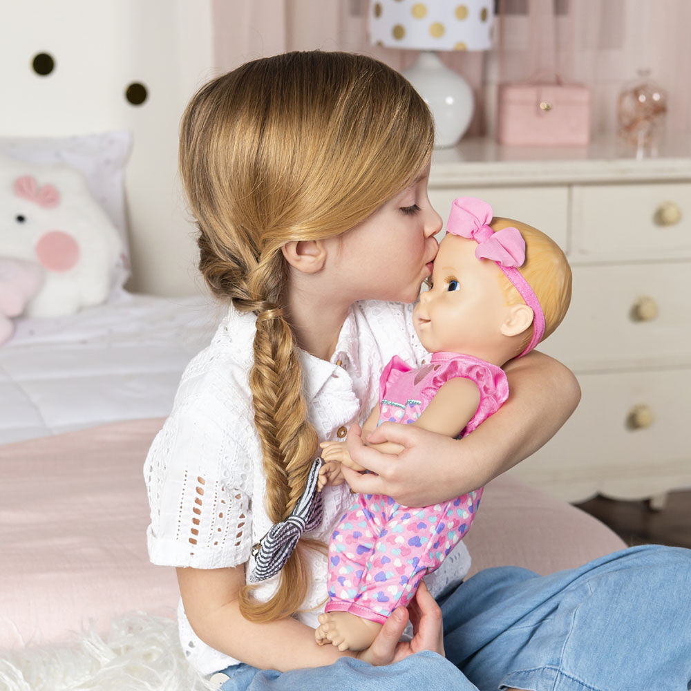 Luvabella Newborn Interactive Baby Doll with Real Expressions and Movement