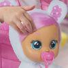 Cry Babies Dressy Coney - 12" Baby Doll | Pink Dress, Bunny Themed White Fluffy Jacket