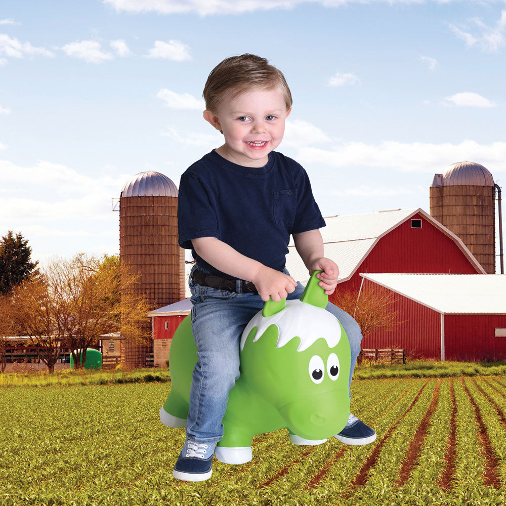 Farm Hopper Horse Green