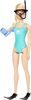 Barbie Marine Biologist Doll and Accessories, Mobile Lab Playset with Blonde Doll and 10+ Pieces