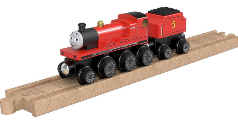 Thomas and Friends Wooden Railway James Engine and Coal-Car