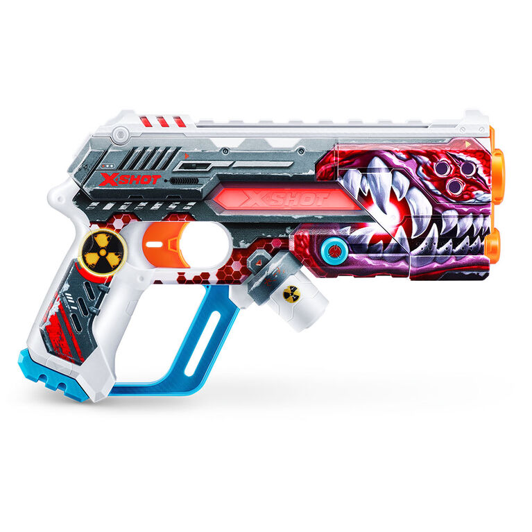 X-Shot Skins Laser 360° (2 Laser Blasters & 2 Infrared Headset) by ZURU