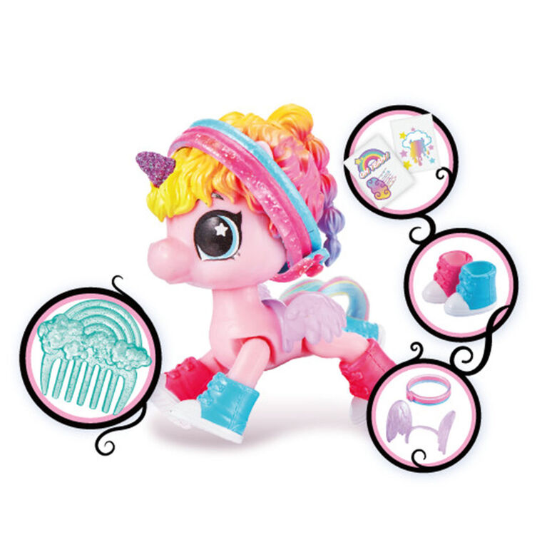 5 Surprise Unicorn Squad Series 3 Fairy Unicorns Mystery Collectible Capsule by ZURU