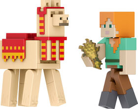 Minecraft Toys, 2-Pack of Action Figures, Gifts for Kids